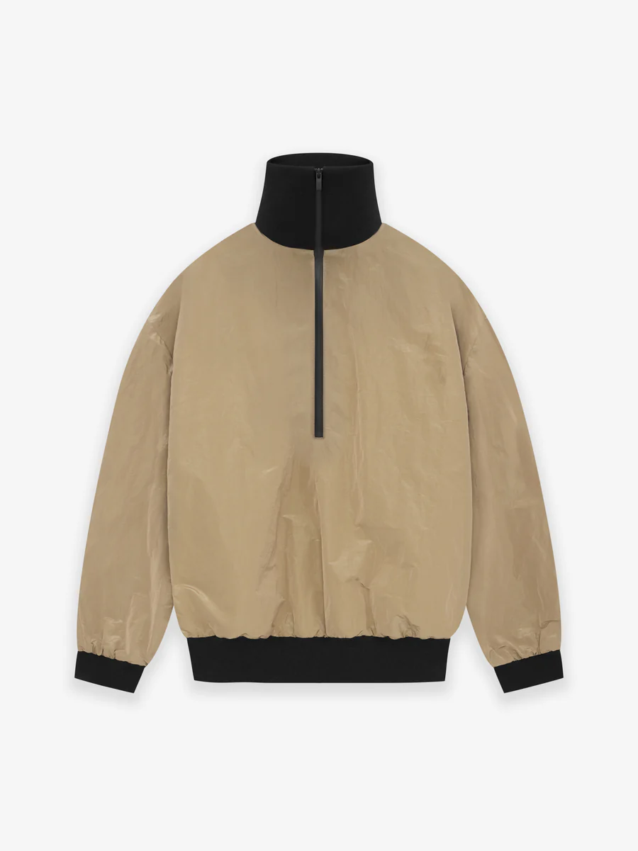 Crinkle Iridescent Half Zip Track Jacket Crinkle Iridescent Half Zip Track Jacket