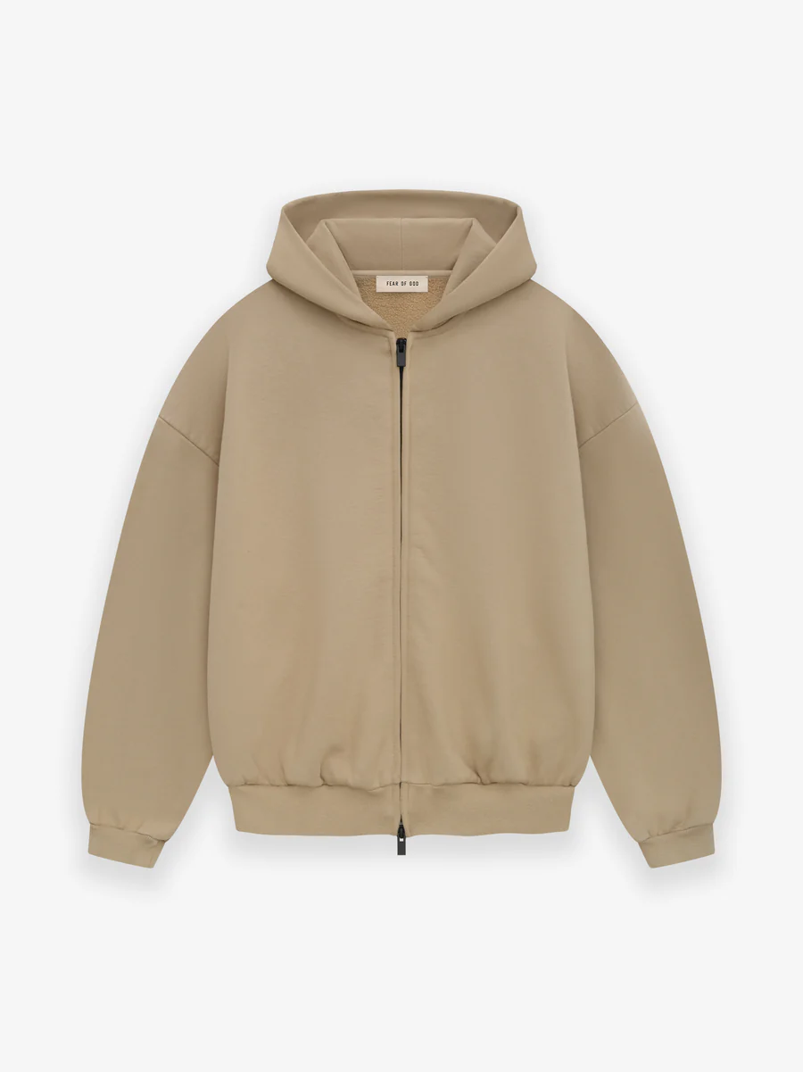 Full Zip Brown Hoodie Full Zip Brown Hoodie
