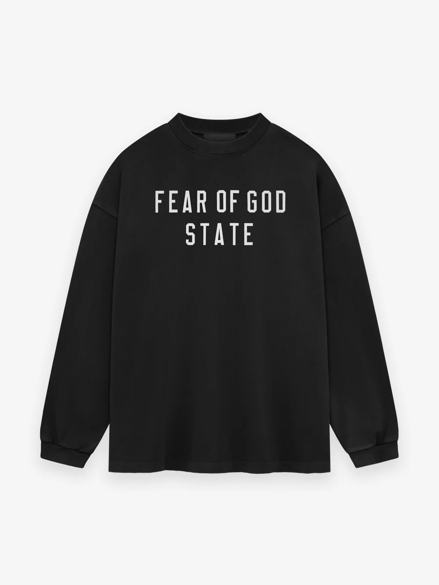 Heavy Black Longsleeve Tee Heavy Black Longsleeve Tee