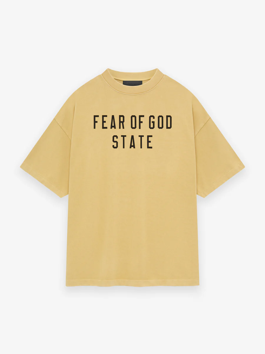 Heavy Crewneck Yellow Tee Heavy Crewneck Yellow Tee