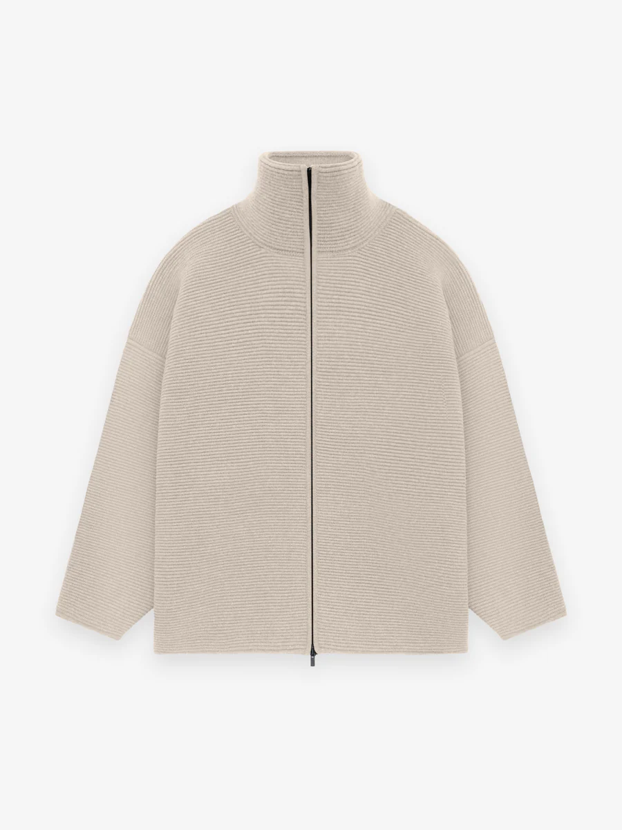 Heavy Ottoman Full Zip Sweater Heavy Ottoman Full Zip Sweater