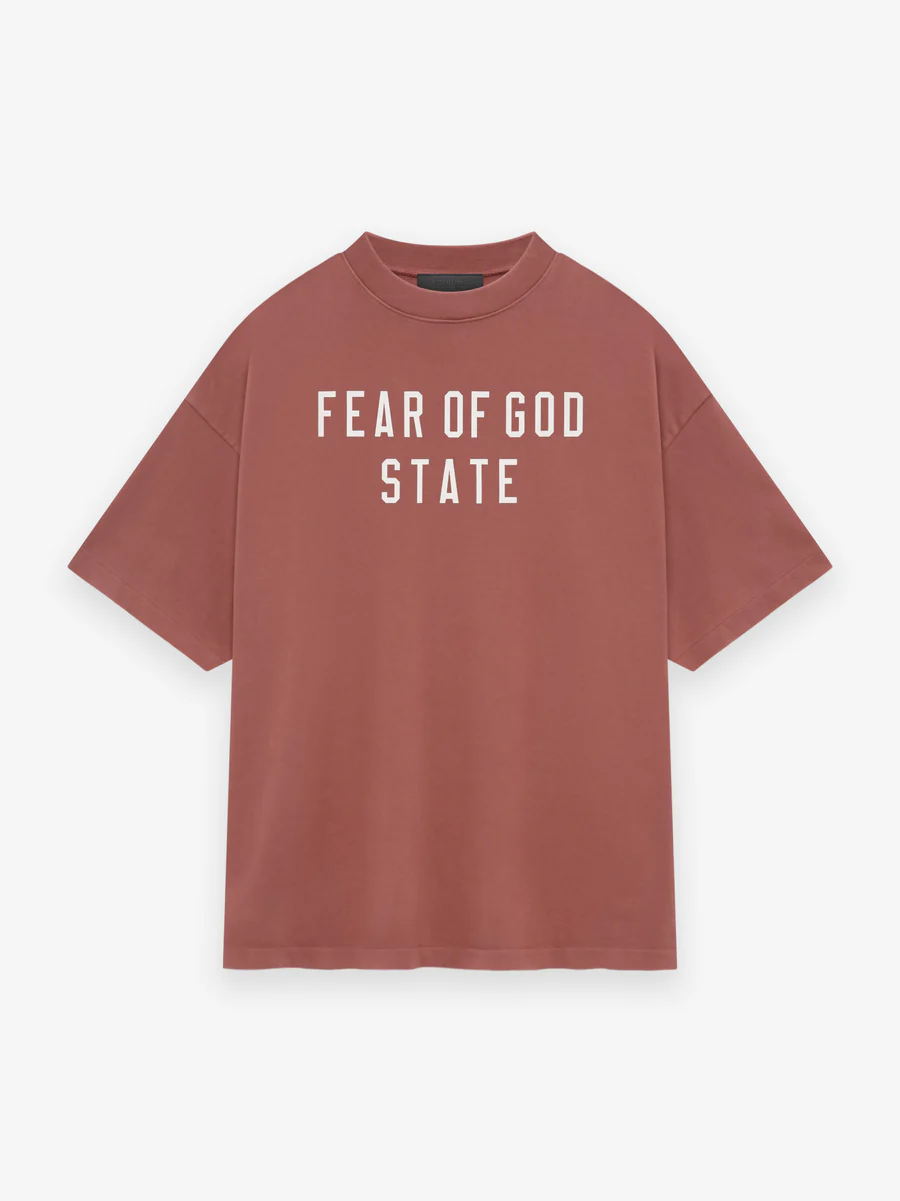Heavy Red Crewneck Tee Heavy Red Crewneck Tee