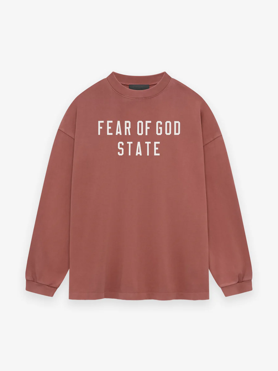 Heavy Red Longsleeve Tee Heavy Red Longsleeve Tee