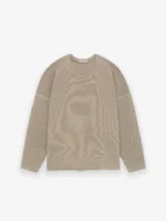 Ottoman Wool Straight Neck Sweater