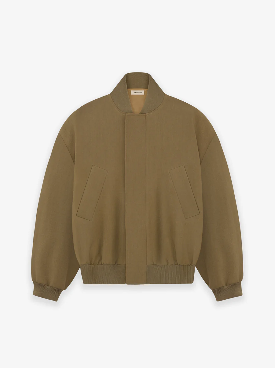 Wool Bomber Jacket Wool Bomber Jacket