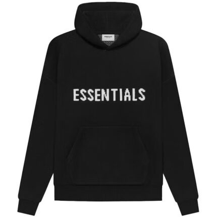Fear of God Essentials Knit Pullover Hoodie (SS21) Black