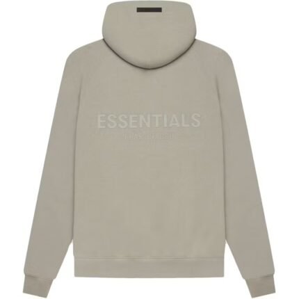 Fear of God Essentials Pull-Over Hoodie (SS21) Moss/Goat
