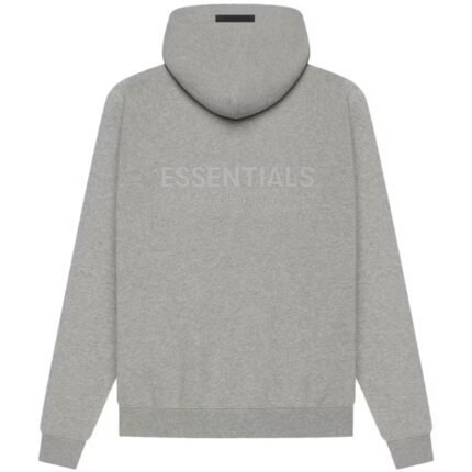 Fear of God Essentials Pullover Hoodie Dark Heather Oatmeal