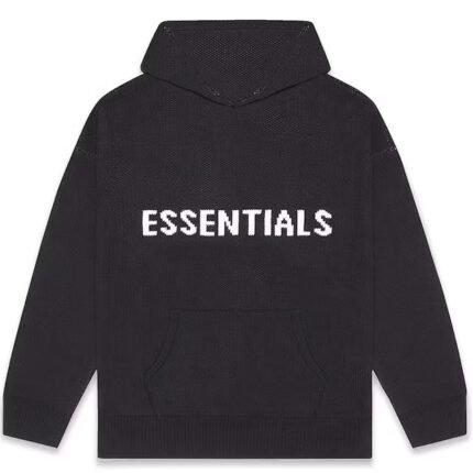 Fear of God Essentials Knit Hoodie (FW20) Dark Slate