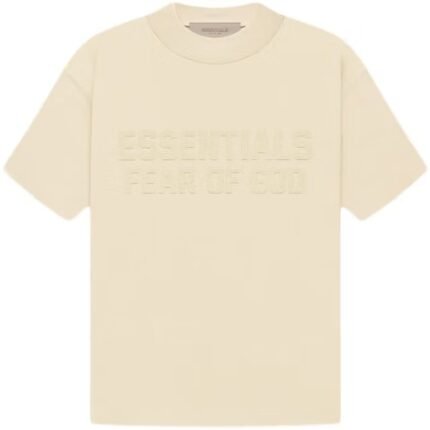 Fear of God Essentials Kids S/S T-shirt Egg Shell