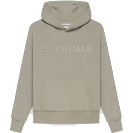 Fear of God Essentials Kids Pull-Over Hoodie Moss/Goat