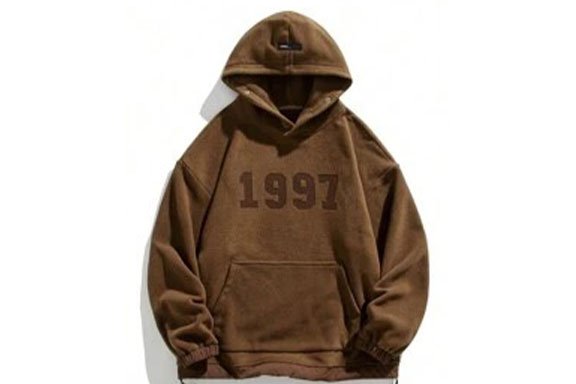 1977 Essentials Hoodie Brown 1977 Essentials Hoodie Brown
