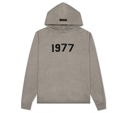 1977 Essentials Hoodie Grey