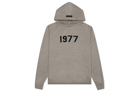 1977 Essentials Hoodie Grey 1977 Essentials Hoodie Grey