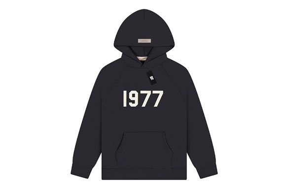 1977 Essentials Hoodie Iron 1977 Essentials Hoodie Iron
