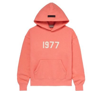 1977 Essentials Hoodie Pink