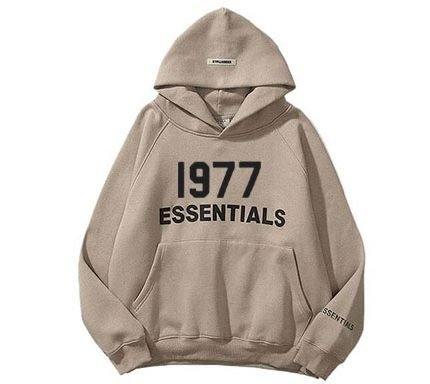 1977 Essentials Oversized Hoodie Brown