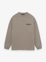 Essentials Jersey Long Sleeve T-Shirt Brown